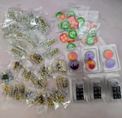 Pokemon TCG Wholesale Bulk Lot - 39 Energy 39 Dice 36 Markers VSTAR 12 Coins - Image 2
