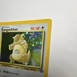 Pokemon TCG Kangaskhan Jungle Holo Rare Unlimited 5/64 90 HP 1999 English - Image 4