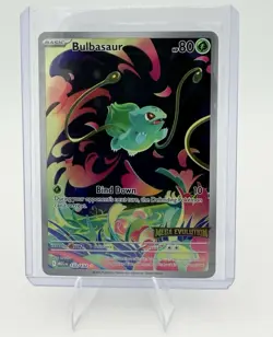 The Pokemon Company Bulbasaur Me01: Mega Evolution 133/132 Holo EN 80 HP 2025 - Image 1
