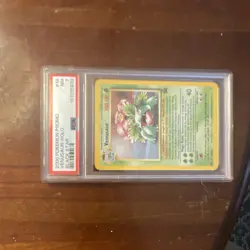 2000 Pokemon Venusaur Black Star Promo 13 Holo PSA 7 WotC English - Image 2
