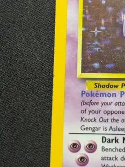 Gengar - 5/62 Fossil Unlimited Holo Rare Pokemon - LP - Image 5
