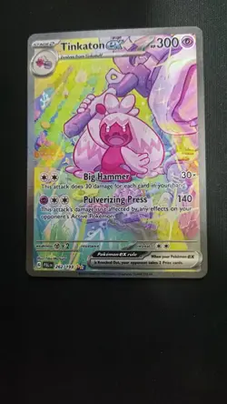 Tinkaton EX 262/193 Scarlet & Violet Paldea Evolved Pokemon TCG - Image 1