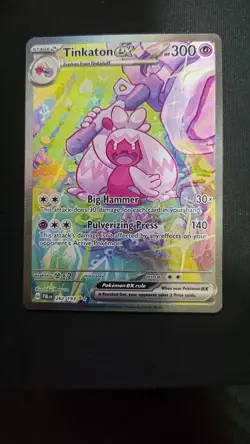 Tinkaton EX 262/193 Scarlet & Violet Paldea Evolved Pokemon TCG - Image 4