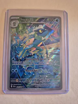 Frogadier 089/086 Mega Evolutions Chaos Rising IR Illustration Rare Pokemon - Image 1