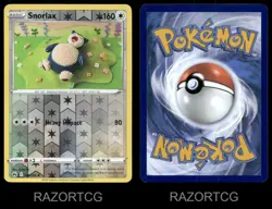 SNORLAX 109/159 R CROWN ZENITH POKEMON REVERSE HOLO NM/M - Image 3