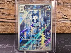 Poliwhirl 176/165 Illustration Rare Full Art Pokemon TCG Scarlet & Violet 151 - Image 1