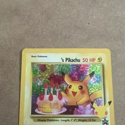 Birthday Pikachu #24 Celebrations 25th Anniversary - Pokemon TCG - Image 3