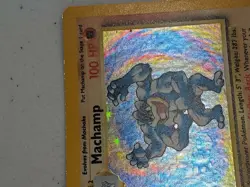 POKEMON CARD MACHAMP 1ST EDITION HOLOGRAM 8/102 BASE SET - Image 4