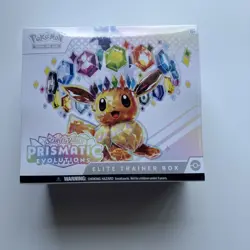 Pokemon Prismatic Evolutions ETB Elite Trainer Box Brand New Factory Sealed - Image 1