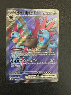 Pokemon TCG Hydreigon EX Full Art Ultra Rare Holo NEAR MINT - Image 1