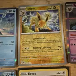 Pokemon TCG Prismatic Evolutions Holo Lot (7) Espeon Glaceon NM Eeveeloutions - Image 4