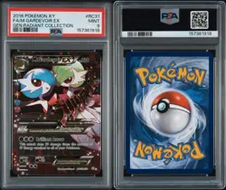 2016 POKEMON XY GENERATIONS RADIANT COLL #RC31 FULL ART/M GARDEVOIR EX PSA 9 - Image 3