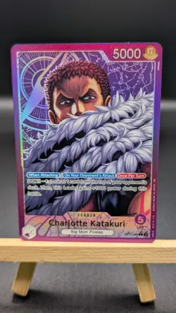 One Piece: A Fist of Divine Speed - Charlotte Katakuri - OP11-062 - Alt Art - Image 1