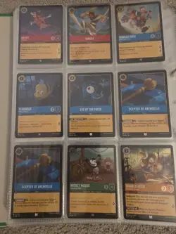 Lorcana Foil Lot 27 Karten First Chapter Skies And Fabled English NM Disney - Image 2
