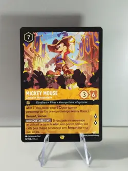 LORCANA FR Card - Chapter 4 16/204 Mickey Mouse - Legendary New - Image 1