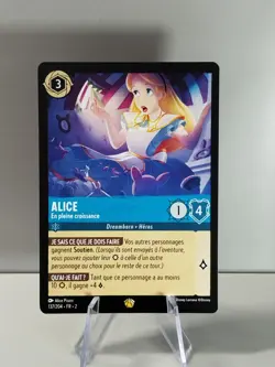 LORCANA FR Card - Chapter 2 137/204 Alice - Legendary New - Image 1