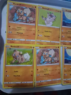 11x Pokemon Rockruff Card Lot ! INV#1 - Image 2