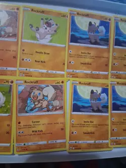 11x Pokemon Rockruff Card Lot ! INV#1 - Image 3