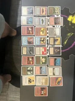 Magic the Gathering Revised (3rd Edition) Lot - 1980s/90s MTG Commons/Uncommons - Image 1