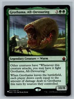 Magic MTG The List Reprints Grothama, All-Devouring #071/254 TCG CCG - Image 1