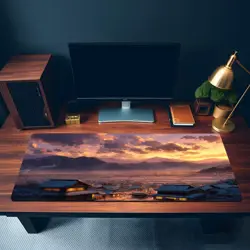 MTG Playmat | Snowy Japanese Plains Themed Playmat | Unofficial MTG Playmat - Image 3