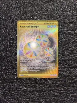 Pokemon Reversal Energy 266/182 Paradox Rift Hyper Rare Holo Near Mint - Image 1