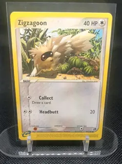POKEMON TCG - Zigzagoon - 85/100 - Ex Sandstorm - Non Holo Common - Lp - Image 1