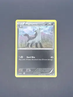 Bundle Mightyena 17/39 Poochyena 16 Non Holo Common Kalos Starter Set NM Pokemon - Image 2