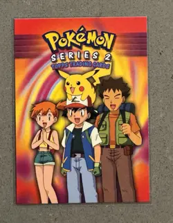 2000 TOPPS POKEMON TV ANIMATION EDITION SERIES 2 Complete Set W/ FOILS - Image 1