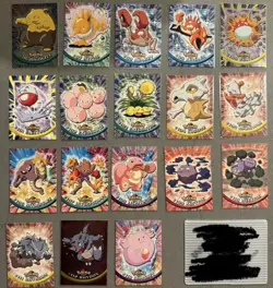 2000 TOPPS POKEMON TV ANIMATION EDITION SERIES 2 Complete Set W/ FOILS - Image 3