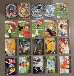 2000 TOPPS POKEMON TV ANIMATION EDITION SERIES 2 Complete Set W/ FOILS - Image 4