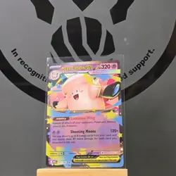 MEGA CLEFABLE EX 031/088 PERFECT ORDER POKEMON HOLO NM/M - Image 1