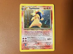 Typhlosion 17/111 Neo Genesis Holo Rare Pokemon LP - NM - Image 1