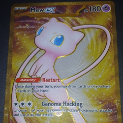The Pokemon Company Mew ex Full Art Holo SV 151 205/165 Hyper Rare 180 HP ENG - Image 1