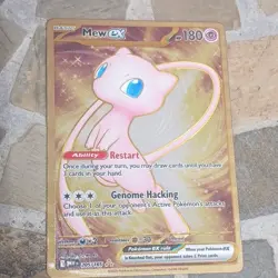 The Pokemon Company Mew ex Full Art Holo SV 151 205/165 Hyper Rare 180 HP ENG - Image 2