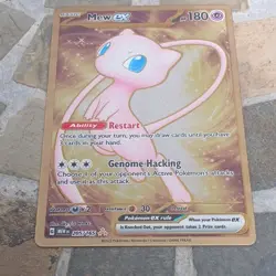 The Pokemon Company Mew ex Full Art Holo SV 151 205/165 Hyper Rare 180 HP ENG - Image 3