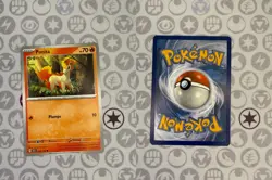 Ponyta 19/142 Common Stellar Crown Pokemon Deutsch Near Mint - Image 1