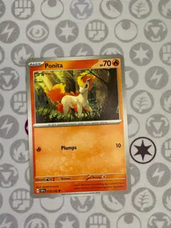 Ponyta 19/142 Common Stellar Crown Pokemon Deutsch Near Mint - Image 2