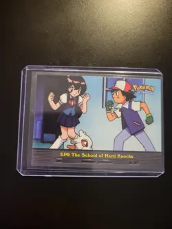 Topps Pokemon Ep 9 The School Of Hard Knocks TV Animation (Blue Logo) - Image 2
