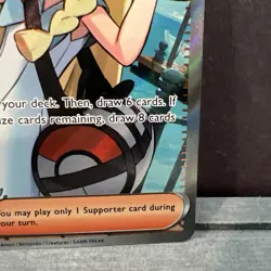 Lillie's Determination 169/132 - Pokemon TCG ME01 Mega Evolution Full Art - NM - Image 4
