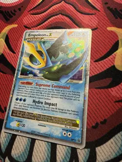 Pokemon Empoleon LV.X DP11 Diamond and Pearl Promo Holo 140 HP English 2007 - Image 1