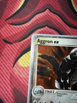 Pokemon Aggron ex 95/100 Sandstorm Ultra Rare Holo (2003) - Image 2