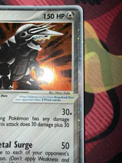 Pokemon Aggron ex 95/100 Sandstorm Ultra Rare Holo (2003) - Image 3