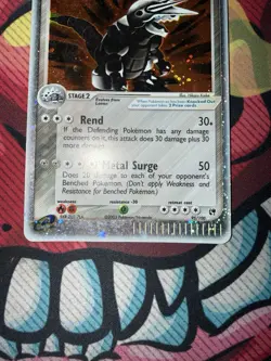 Pokemon Aggron ex 95/100 Sandstorm Ultra Rare Holo (2003) - Image 4