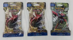 Three Sealed Pokemon TCG: XY BREAKpoint Sleeved Booster Pack No Reserve 2016 FS 820650800702 - Image 1