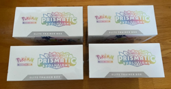 🚨Lot of 4 Pokemon Prismatic Evolutions Elite Trainer Box ETB New Factory Sealed - Image 4