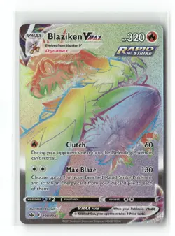 Pokemon TCG Chilling Reign #200/198 Blaziken VMAX Secret Rare - Image 1