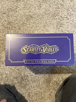 Pokemon Scarlet and Violet Base Elite Trainer Box ETB Miraidon SEALED 820650853418 - Image 2