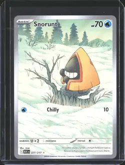 Snorunt 227/217 Illustration Rare Ascended Heroes Pokemon NM/M - Image 1