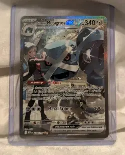 Pokemon Steven's Metagross ex 289/217 Me: Ascended Heroes SIR - Image 1